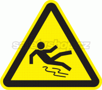 Podlahové pásky a značky - Podlahové značky: Nebezpečí uklouznutí