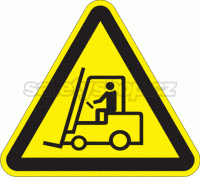 Podlahové pásky a značky - Podlahové značky: Pozor vozíky