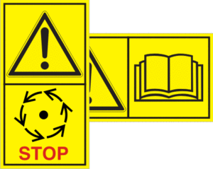 Výstražné symboly podľa ISO 11684