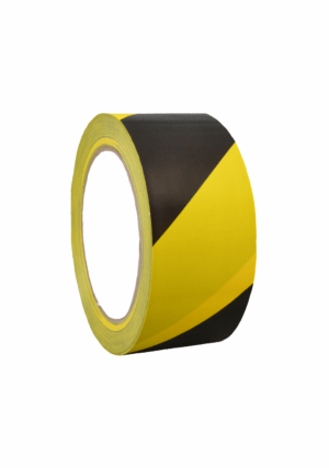 Podlahové pásy a značky: Podlahová páska PVC žlutočerná