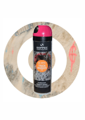 Značkovací spreje a barvy - Spreje pro stavbu: Reflexní sprej Track Marker růžový