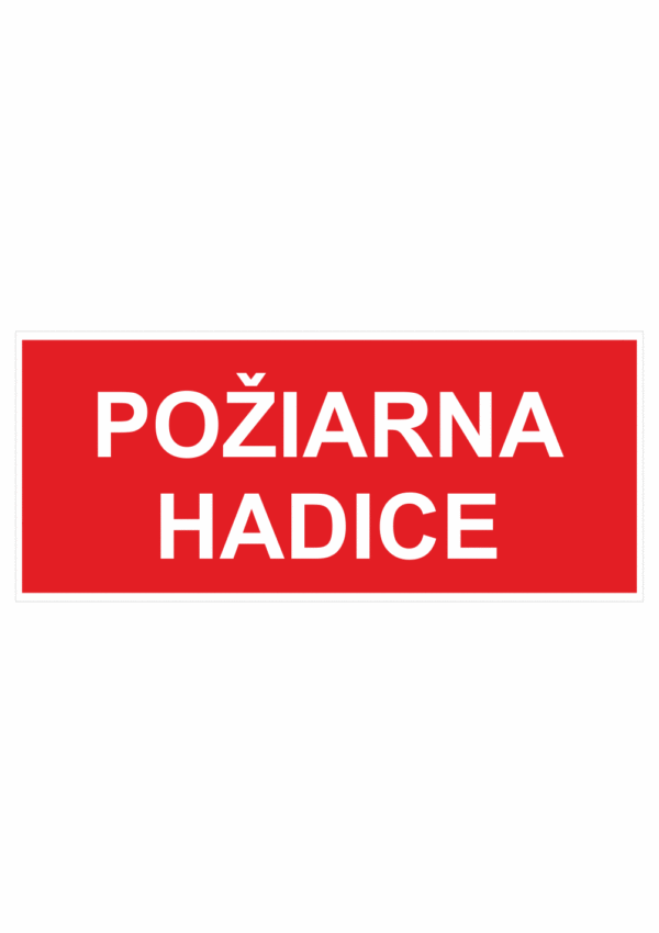 Požiarna hadice