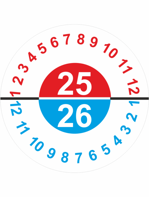 Kalibračný štítok 2025-26