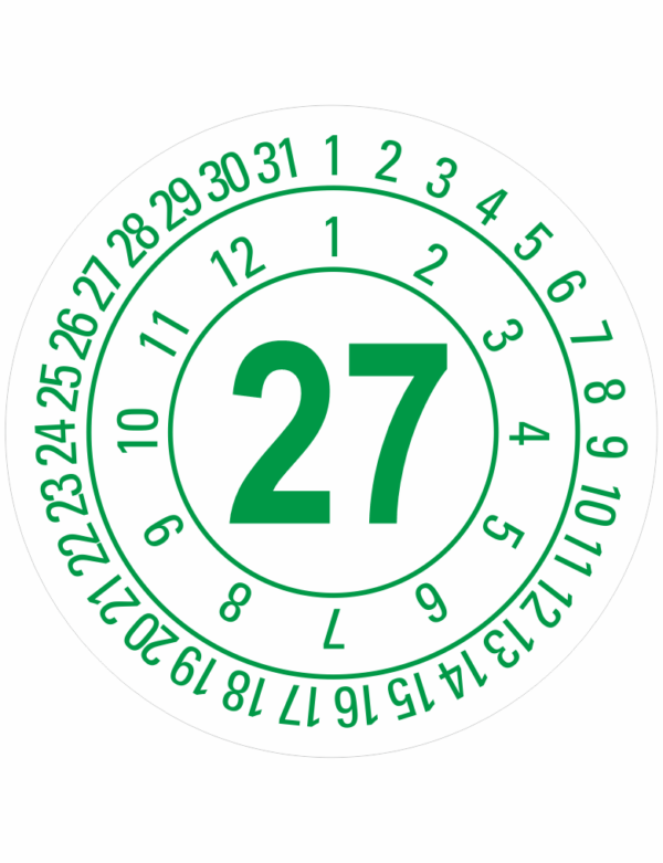 Dátumovka - 2027