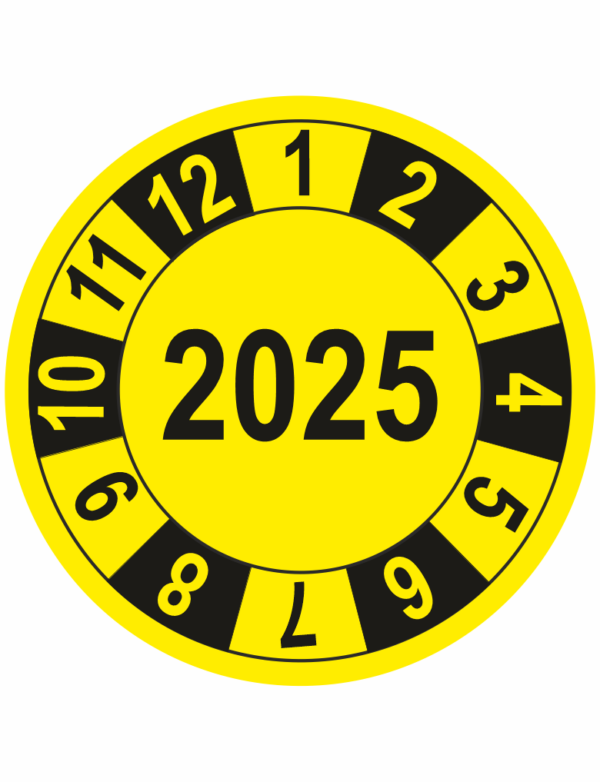 Kontrolný štítok  - 2025