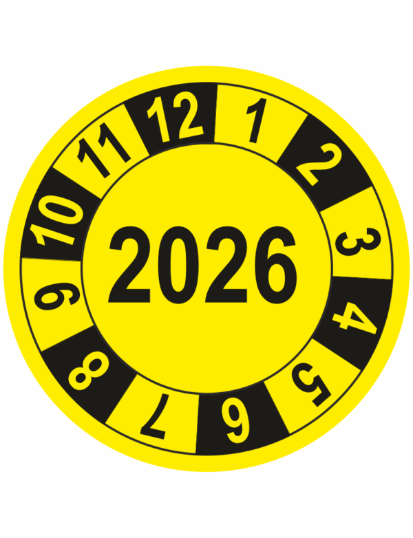 Kontrolný štítok  - 2026