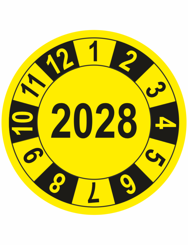 Kontrolný štítok  - 2028