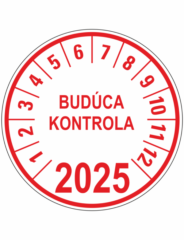 Budúca kontrola - 2025