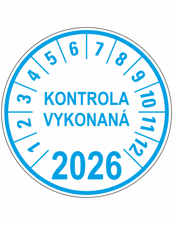 Kontrola vykonaná - 2026