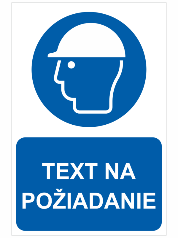 Text na  požiadanie ISO 7010