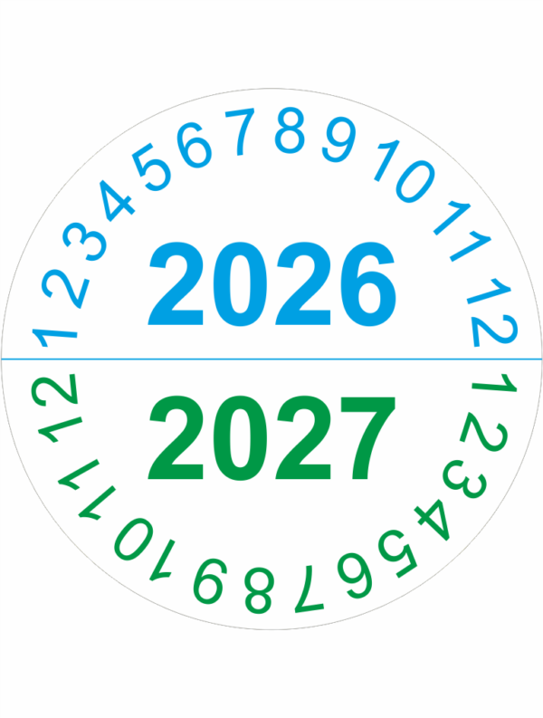 Kalibračný štítok 2026 – 2027
