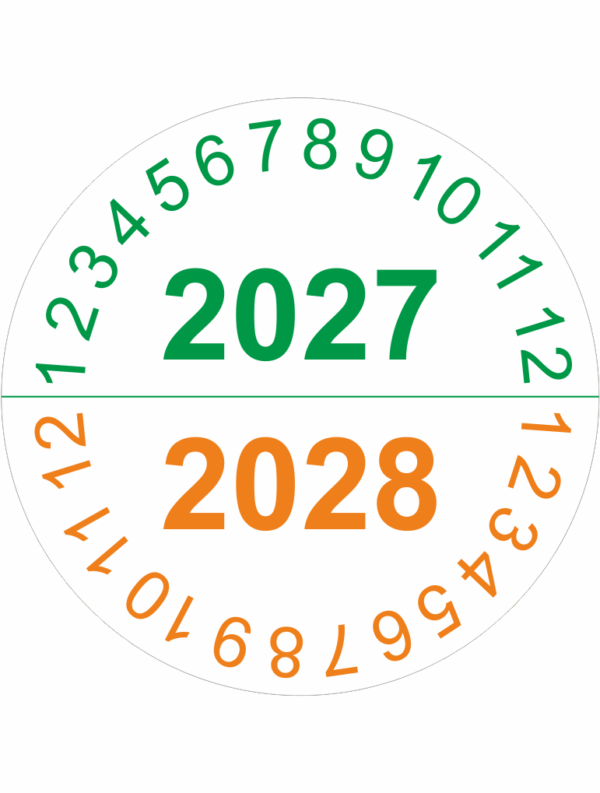 Kalibračný štítok 2027 – 2028