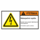 Značenie stojov - Značenie podľa ISO 3864: Výstraha / Nebezpečné napätie