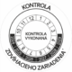 Kontrolné a kalibračné značení - Koliesko na 6 rokov: Kontrola zdvíhacieho zariadenia / Kontrola vykonaná 2024-2029