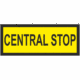 Značenie strojov a zariadenie - Označenie Núdzového zastavení: Central STOP