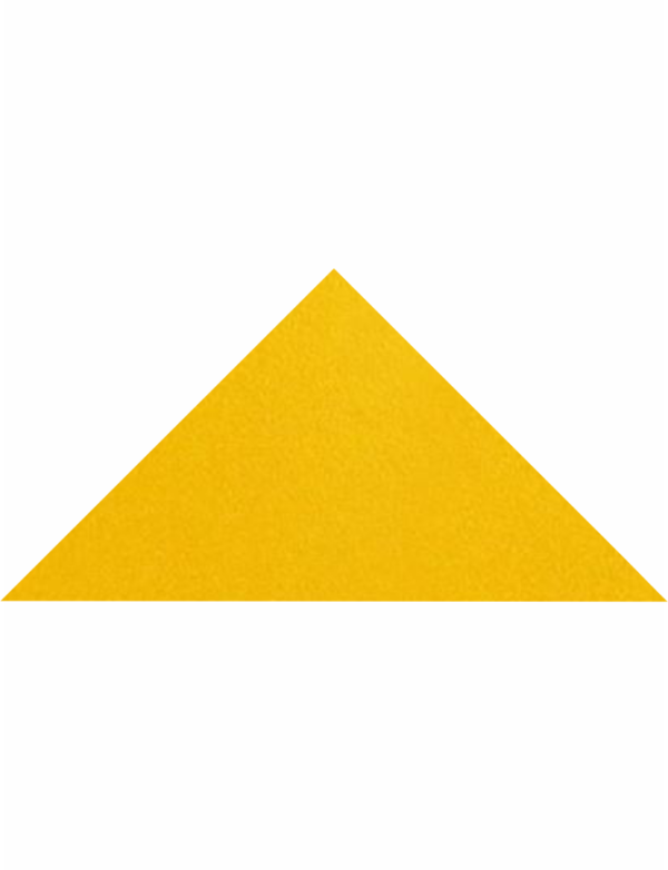 Podlahové pásky a značky - PermaRoute pásky: Koncovka žltá