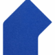 Podlahové pásky a značky - PermaRoute pásky: Roh 45° modrý