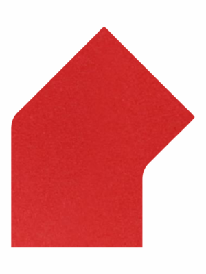 Podlahové pásky a značky - PermaRoute pásky: Roh 45° červený
