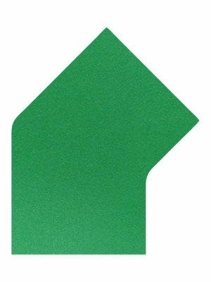 Podlahové pásky a značky - PermaRoute pásky: Roh 45° zelený