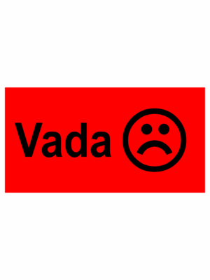 Kontrolné a kalibračné značení - Štítok kvality a organizacie: Vada + Symbol