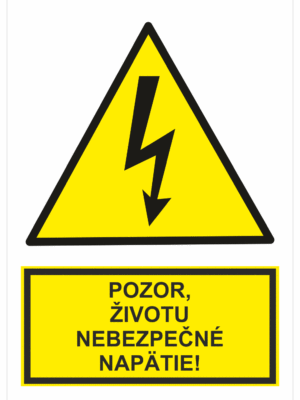 Elektro značenie - Elektro výstrahy: Pozor, životu nebezpečné napätie!