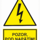 Elektro značenie - Elektro výstrahy: Pozor, pod napätím!