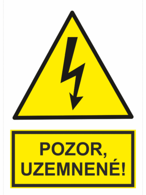 Elektro značenie - Elektro výstrahy: Pozor, uzemnené!