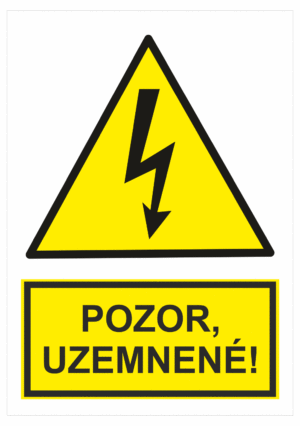 Elektro značenie - Elektro výstrahy: Pozor, uzemnené!