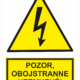 Elektro značenie - Elektro výstrahy: Pozor, obojstranne uzemnené!