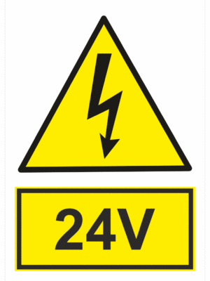 Elektro značenie - Elektro výstrahy: 24V