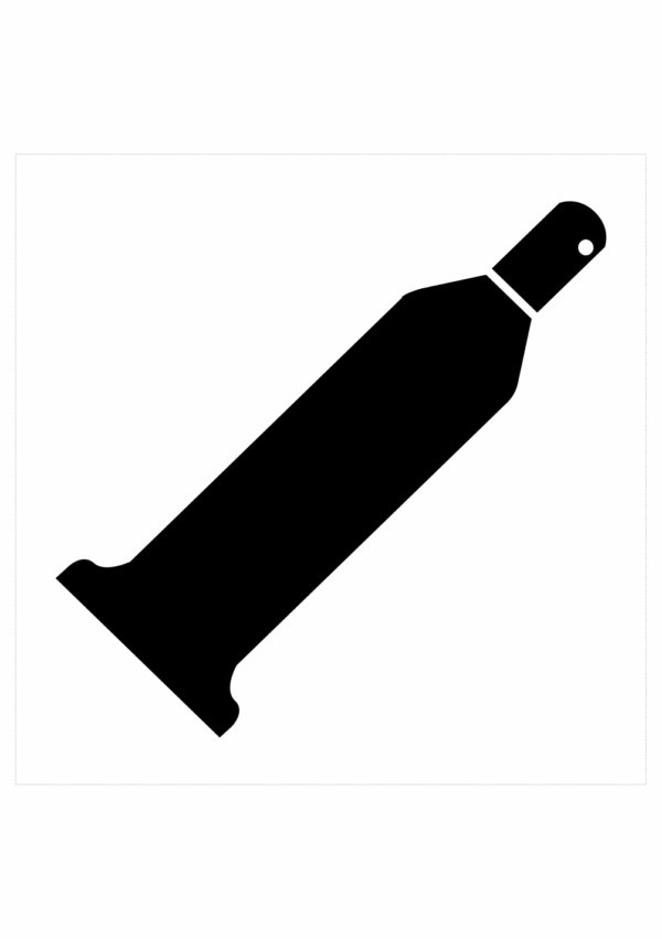 Označenie obalov nebezpečných látok - Tlakové nádoby a plyny: Symbol bez textu