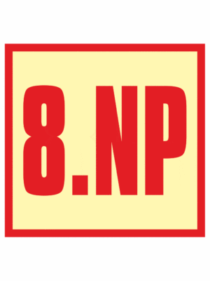 Značenie budov a priestorov - Označenie podlažia: 8.NP