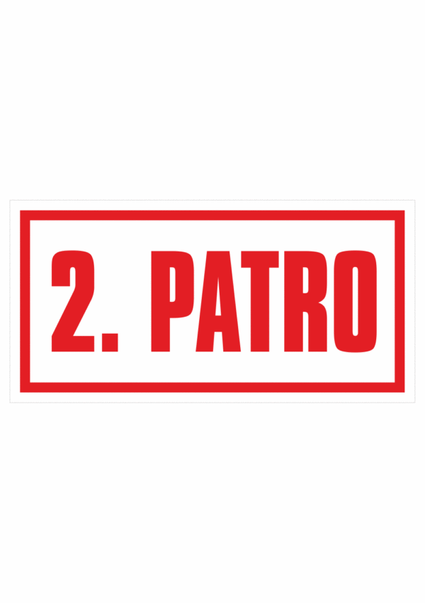 Značenie budov a priestorov - Značenie schodiska: 2. PATRO