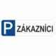 Značenie budov a priestorov - Parkovanie: Parkovisko / Zákazníci (Horizontálne)