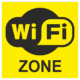Značenie budov a priestorov - Označenie wifi pripojenie: WiFi zone (žltá)