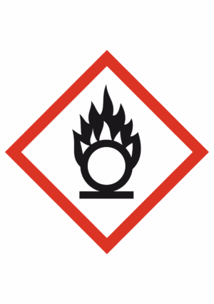 Označenie obalov nebezpečných látok - Výstražné symboly GHS/CLP: Oxidujúce