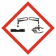 Označenie obalov nebezpečných látok - Výstražné symboly GHS/CLP: Korozívne