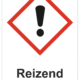 Označenie obalov nebezpečných látok - GHS symboly s textom: Reizend