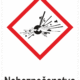 Označenie obalov nebezpečných látok - Výstražné symboly GHS/CLP s textom Nebezpečenstvo: Výbušné