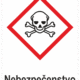 Označenie obalov nebezpečných látok - Výstražné symboly GHS/CLP s textom Nebezpečenstvo: Toxické