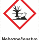 Označenie obalov nebezpečných látok - Výstražné symboly GHS/CLP s textom Nebezpečenstvo: Nebezpečné pre životné prostredie