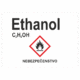 Označenie obalov nebezpečných látok - GHS štítok s názvem: Ethanol / Nebezpečenstvo