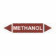 Značenie potrubí - Obojsmerné šípky bez symbolu: Methanol