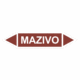 Značenie potrubí - Obojsmerné šípky bez symbolu: Mazivo