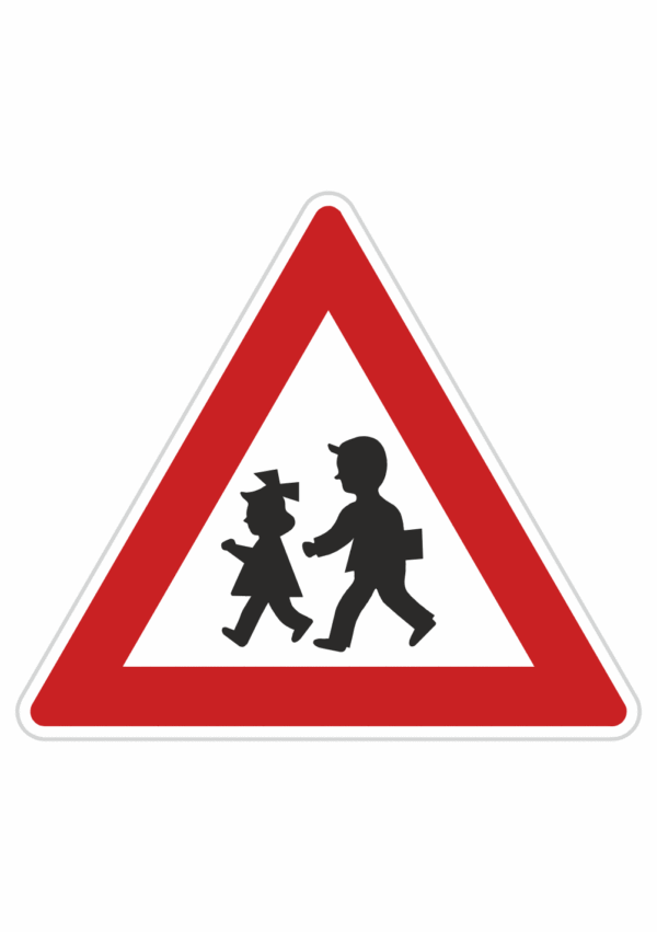 Plechové dopravné značky - Výstražné značenie: Děti