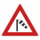 Plechové dopravné značky - Výstražné značenie: Bočný vietor