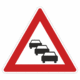 Plechové dopravné značky - Výstražné značenie: Kolóna