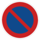 Plechové dopravné značky - Zákazové značenie: Zákaz státia