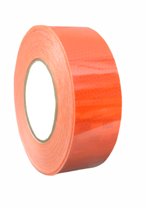 Značení vozidel - Označení nákladních automobilů: Mikroprismatická reflexní páska oranžová