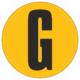 Značky písmen a čísel - Samolepiace podlahové písmeno: G